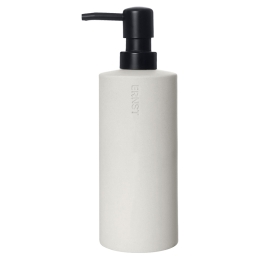 Dozator detergent lichid ERNST, d7 h20 cm, ceramica, alb natur