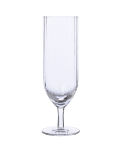 Pahar sampanie 20cl ERNST, d5 h18 cm, sticla canelata, transparent 2buc