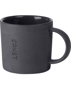 Ceasca espresso ERNST, d6 h6 cm, ceramica, gri inchis